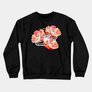 Red poppies Crewneck Sweatshirt